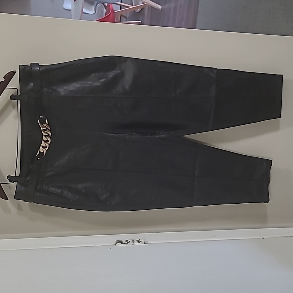 RIVER ISLAND - faux leather pants